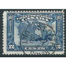Canada 1927 SG270 12c Blue Fine Used .. ..