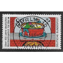 GER 1983 80pf '450 YEARS OF BEER PURITY LAWS' FINE USED (EBID54-486)