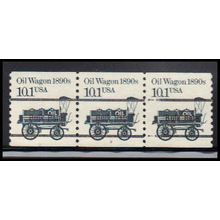 2130cv 10.1c Oil Wagon Very Fine MNH Dry Gum PNC 2/3 Number Gap Blk DGap PA2630