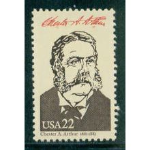 2218c 22c Chester Arthur Fine MNH V5267