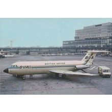 Bua Bac 111 G-AXJM Plane at London Gatwick Airport Limited Edition 300 Postcard