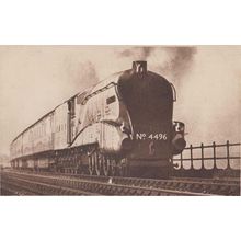 West Riding LNR 4496 Train Antique Railway London Photochrom Railways Postcard