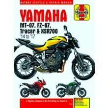 Yamaha MT-07, Tracer & Xsr700 (14 To 17) Haynes Repair Manual
