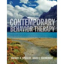 Contemporary Behavior Therapy [Hardcover] Spiegler, Michael D. and Guevremont, D