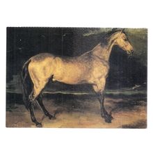 HORSE FRIGHTENED BY LIGHTENING by Theodore Gericault used postcard =