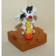 1996 McDonalds Space Jam Sylvester & Tweety