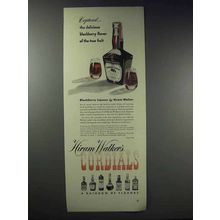 1948 Hiram Walker's Blackberry Liqueur Ad - Captured