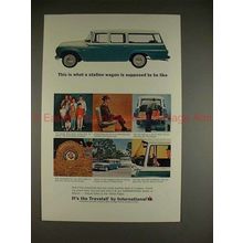 1964 International Harvester Travelall Ad, NICE!!