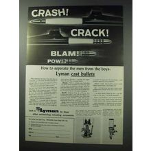 1964 Lyman Cast Bullets Ad - Separate Men From Boys