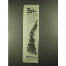 1972 Mossberg Model 500R Super Grade Shotgun Ad
