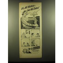 1948 Colgate Toothpaste Ad - It's all history - but no dates