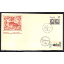 Cover Canada 2 Stamps CAPEX '87 (Cachet-U/A) Box0041