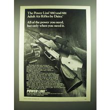 1974 Daisy Power Line 880 and 881 Air Rifles Advertisement