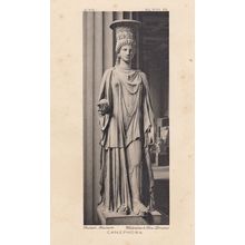 Canephora Statue British Museum Old Postcard