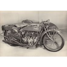 1921 Indian Motor Cycle 550CC Motorbike Birmingham Postcard