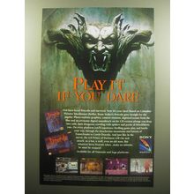 1993 Sony Imagesoft Dracula Video Game Advertisement - Play it if you dare
