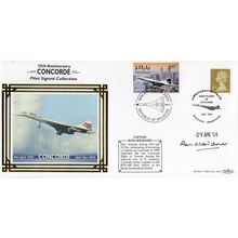 Captain Ron Weidner Concorde Pilot 1969 to 2003 Hand Signed FDC