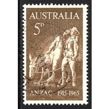 AUSTRALIA 1965: 50th ANNIVERSARY GALLIPOLI LANDING - 5d USED (G1)
