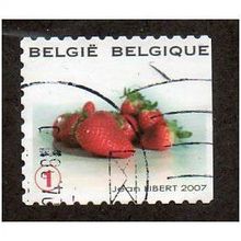BEL 2007 (52c)(S/A) 'FRUIT- STRAWBERRIES' FINE USED (EBID10373)