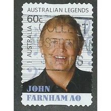 AUS 2013 60c (S/A) 'AUSTRALIAN LEGENDS- JOHN FARNHAM' FINE USED (EBID36-226)