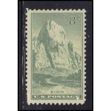 747 8c Zion National Park Fine MNH U1640