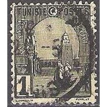 Tunisie 1906 Michel 29 O Cote (2005) 0.30 € Kairouan mosquée Cachet rond