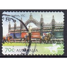 Australia 2014 Australian Racecourses - Flemington, Vic 70c s/a Used