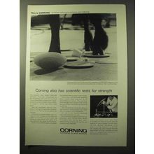 1964 Corning CENTURA Tableware Ad - Scientific Tests