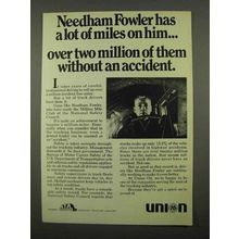 1975 Union 76 Oil Ad - Needham Fowler