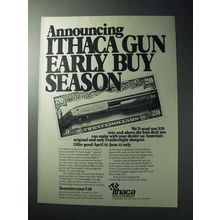 1977 Ithaca Gun Model 37 Featherlight Shotgun Ad
