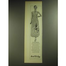 1974 Marshall Field & Company Concept 70 Hostess Gown Ad - An entertaining idea