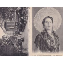 Boulogne Saint Martin Denis & Fashion Matelote 2x Antique French Postcard s
