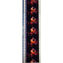 Jimi Hendrex. Pk MTP - b035i . 1 STRIP OF 5 - 35MM FILM CELLS. A very rare strip