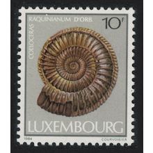 Luxembourg Fossils 'Coeloceras raquinianum' ammonite 1984 MNH SG#1140 MI#1109