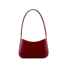 Genuine Leather Women's Tote Bag Red