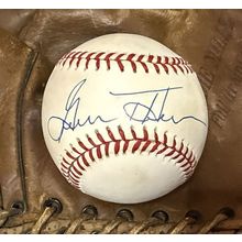 Gorman Thomas Signed Autographed Official American League (OAL) Baseball