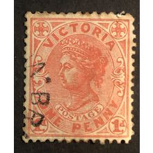 AUSTRALIAN STATES..-victoria SG 385c USED 1d #6