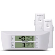Acurite Digital Wireless Fridge and Freezer Thermometer with Alarm and Max/Min T