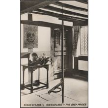 Baby Minder, Shakespeare's Birthplace, Stratford-upon-Avon, c.1950 - Busst RPPC