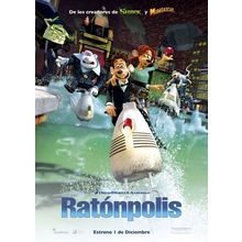 Flushed Away (2006)_2 Movie Film Poster Canvas iconic design