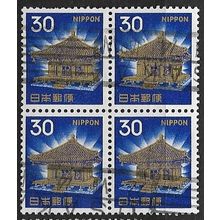 1968 Michel 993 - fine used (o) - block of 4