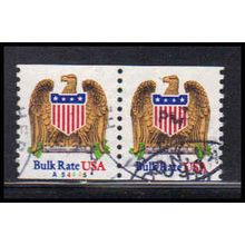 Used 2602 10c Eagle Very Fine CNP Left A54445 PA1355