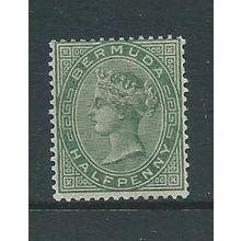 bermuda stamps sg21a sg 21a gum a bit aged 1893 hm