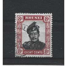 Brunei.SG105 8c Sultan Omar Ali Saifuddin.Fine Used.Aug25q