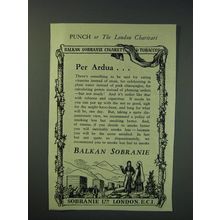 1942 Balkan Sobranie Cigarettes and Tobacco Ad - Per Ardua