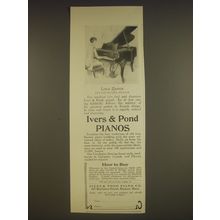 1926 Ivers & Pond Louis Quinze Period Model Grand Piano Advertisement