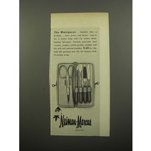 1951 Neiman-Marcus Manicure Set Ad - The Manipurse