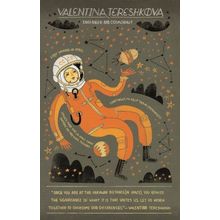 Valentina Tereshkova Female Science Engineer Space Cosmonaut Postcard