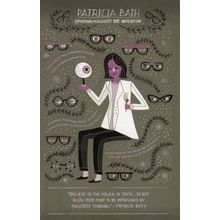 Patricia Bath Ophthalmologist Science Female Inventor Postcard