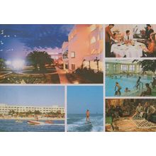 Hotel Los Orangers Beach Hammamet Tunisia Postcard